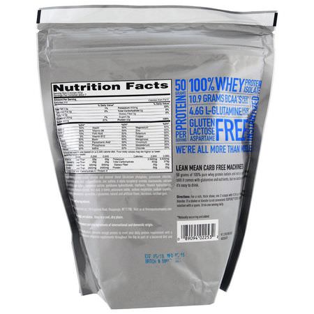 乳清蛋白, 運動營養: Nature's Best, IsoPure, Zero Carb, Protein Powder, Creamy Vanilla, 1 lb (454 g)