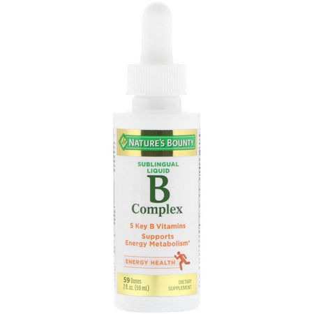 Nature's Bounty Vitamin B Complex - 維生素B複合物, 維生素B, 維生素, 補品