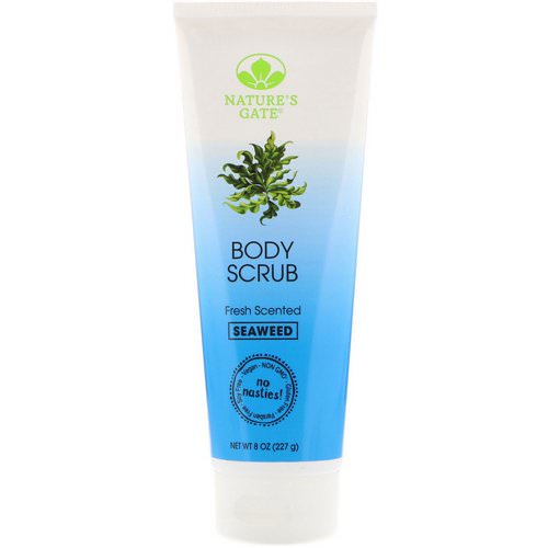 Nature's Gate, Body Scrub, Seaweed, Fresh Scented, 8 oz (227 g) Review