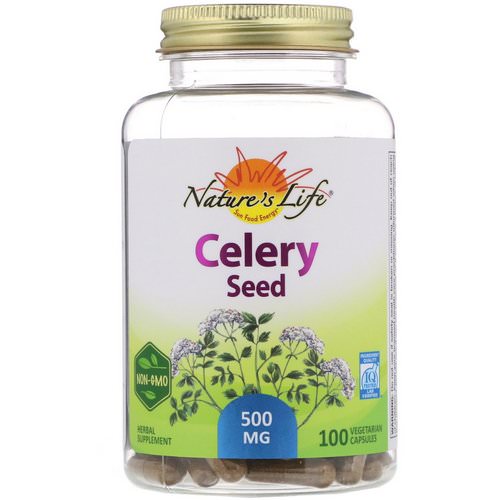 Nature's Herbs, Celery Seed, 100 Vegetarian Capsules Review