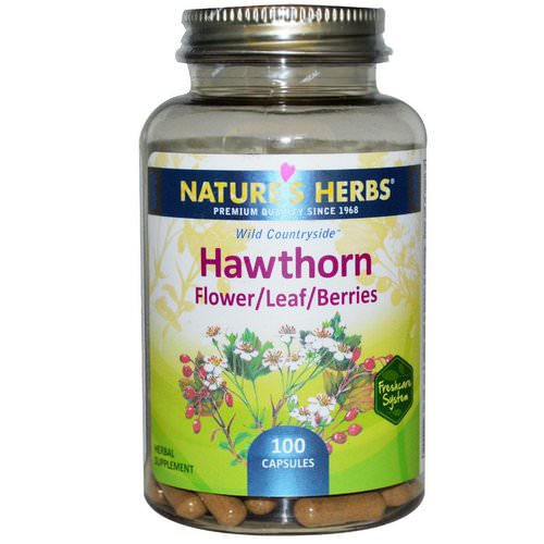Nature's Herbs, Hawthorn, Flower/Leaf/Berries, 100 Capsules Review