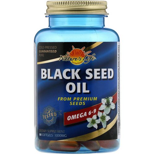 Nature's Life, Black Seed Oil, 1000 mg, 90 Softgels Review