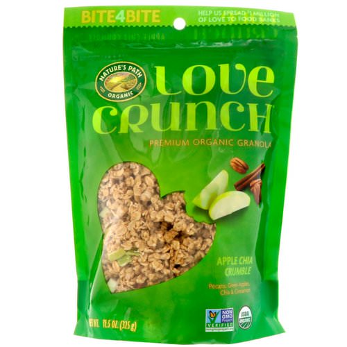Nature's Path, Love Crunch, Premium Organic Granola, Apple Chia Crumble, 11.5 oz (325 g) Review