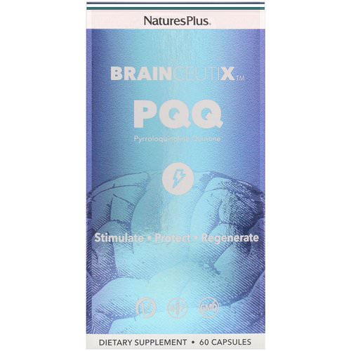 Nature's Plus, BrainCeutix, PQQ, 60 Capsules Review