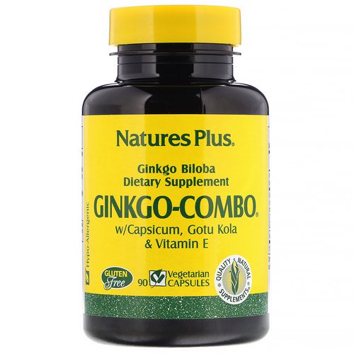 Nature's Plus, Ginkgo-Combo, 90 Vegetarian Capsules Review