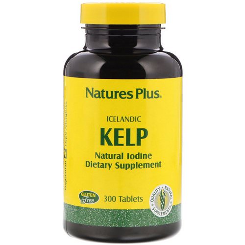 Nature's Plus, Icelandic Kelp, 300 Tablets Review