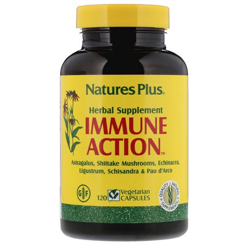 Nature's Plus, Immune Action, 120 Vegetarian Capsules Review