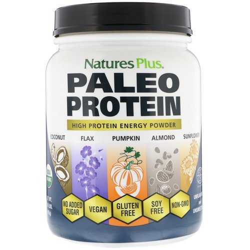 Nature's Plus, Paleo Protein Powder, Unflavored and Unsweetened, 1.49 lbs (675 g) Review
