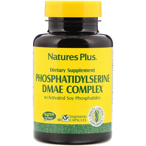 Nature's Plus, Phosphatidylserine DMAE Complex, 60 Vegetarian Capsules Review