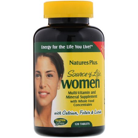 Nature's Plus Women's Multivitamins Multivitamins - 婦女的多種維生素, 補品