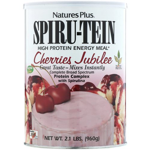 Nature's Plus, Spiru-Tein, High Protein Energy Meal, Cherries Jubilee, 2.1 lbs (960 g) Review
