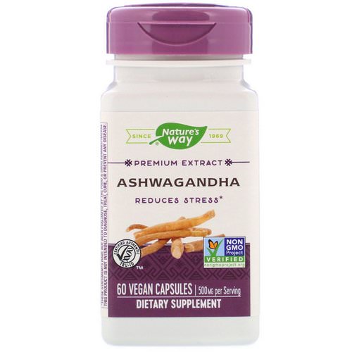 Nature's Way, Ashwagandha, 500 mg, 60 Vegan Capsules Review