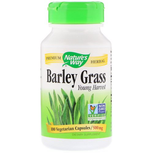 Nature's Way, Barley Grass, Young Harvest, 500 mg, 100 Vegetarian Capsules Review
