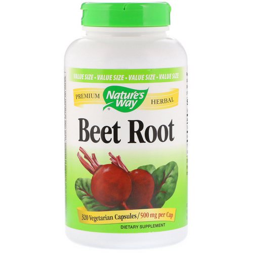 Nature's Way, Beet Root, 500 mg, 320 Vegetarian Capsules Review