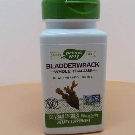 Nature's Way Bladderwrack - 膀胱沉著, 順勢療法, 草藥