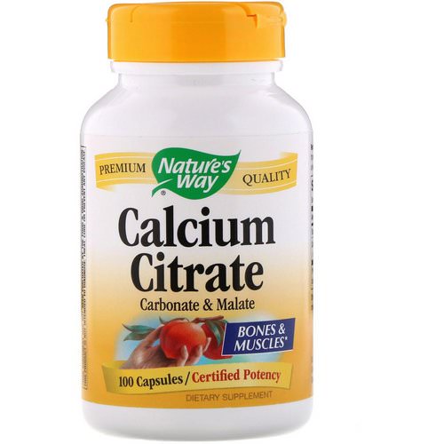 Nature's Way, Calcium Citrate, 100 Capsules Review