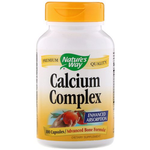 Nature's Way, Calcium Complex, 100 Capsules Review