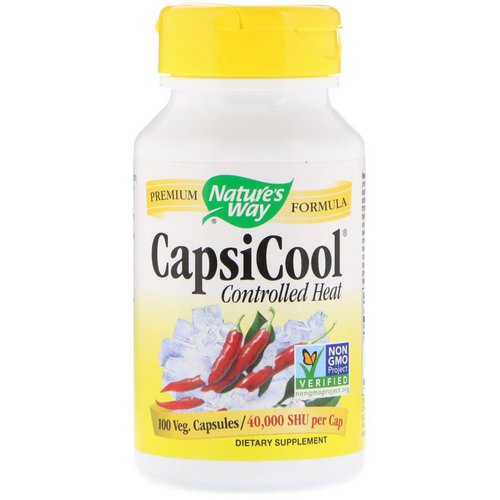Nature's Way, CapsiCool, Controlled Heat, 100 Veg. Capsules Review