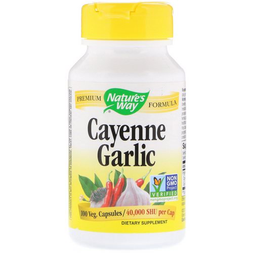 Nature's Way, Cayenne Garlic, 10 Veg. Capsules Review