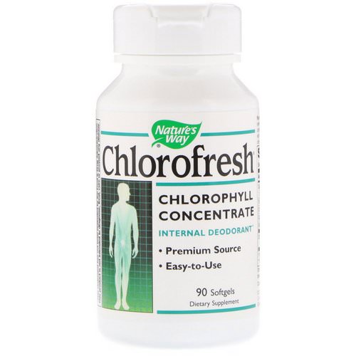 Nature's Way, Chlorofresh, Chlorophyll Concentrate, 90 Softgels Review