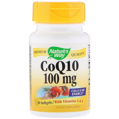 Nature's Way, CoQ10, 100 mg, 30 Softgels Review