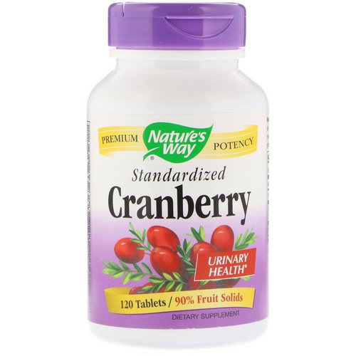Nature's Way, Cranberry, Standardized, 120 Tablets Review