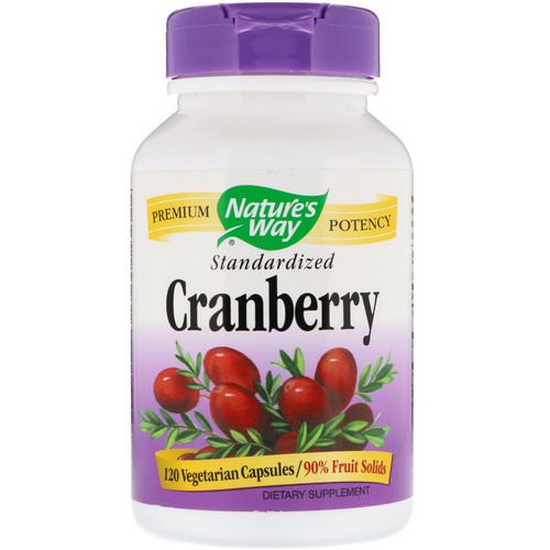 Nature's Way, Cranberry, Standardized, 120 Vegetarian Capsules Review