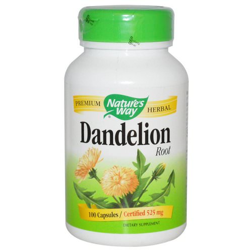 Nature's Way, Dandelion Root, 525 mg, 100 Vegetarian Capsules Review