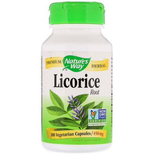 Nature's Way, Licorice Root, 450 mg, 100 Vegetarian Capsules Review
