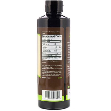 MCT油, 重量: Nature's Way, MCT Oil, 16 fl oz (480 ml)