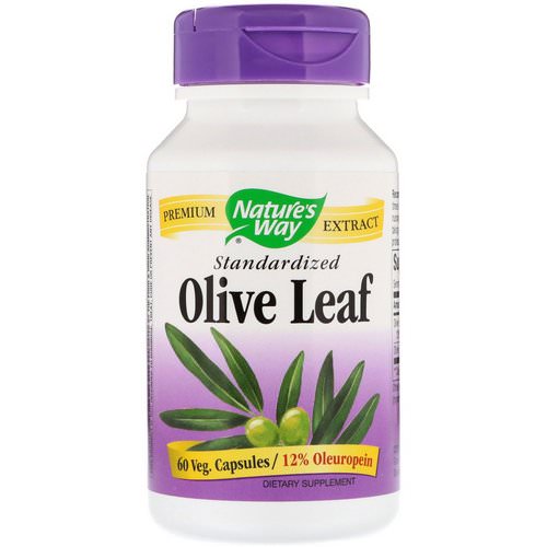 Nature's Way, Olive Leaf, Standardized, 60 Veg. Capsules Review