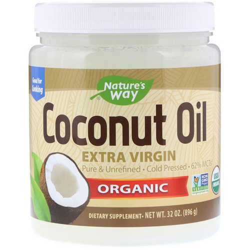 Nature's Way, Organic, Coconut Oil, Extra Virgin, 2 lbs (896 g) Review