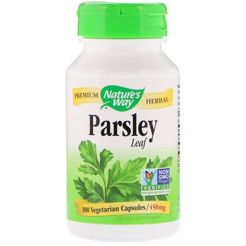 Nature's Way, Parsley Leaf, 450 mg, 100 Vegetarian Capsules Review