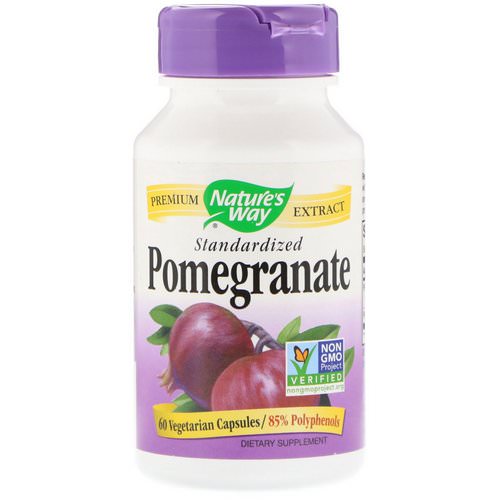 Nature's Way, Pomegranate, Standardized, 60 Vegetarian Capsules Review