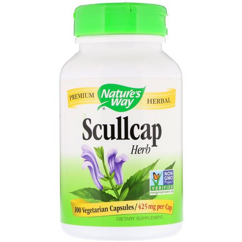Nature's Way, Scullcap Herb, 425 mg, 100 Vegetarian Capsules Review