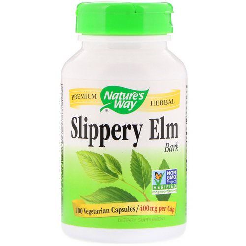 Nature's Way, Slippery Elm Bark, 400 mg, 100 Vegetarian Capsules Review