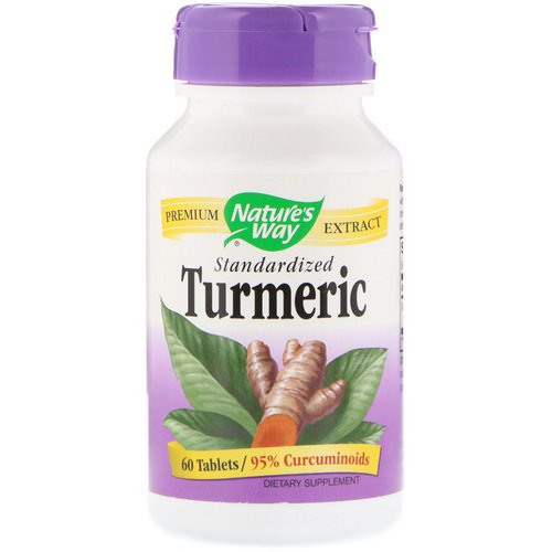 Nature's Way, Turmeric, Standardized, 60 Tablets Review