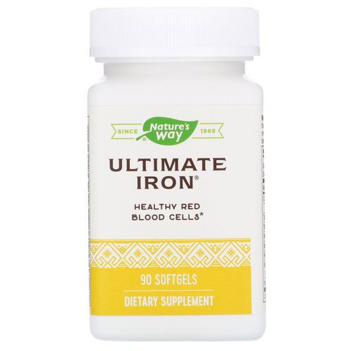 Nature's Way, Ultimate Iron, 90 Softgels Review