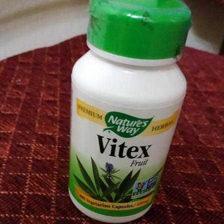 Nature's Way, Vitex Fruit, 400 mg, 320 Vegetarian Capsules