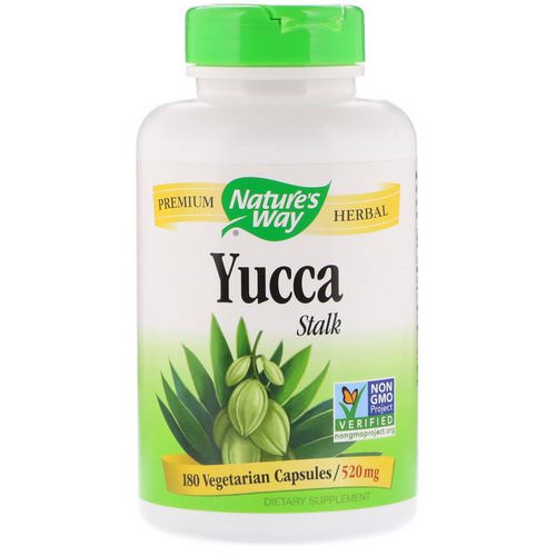 Nature's Way, Yucca Stalk, 520 mg, 180 Vegetarian Capsules Review