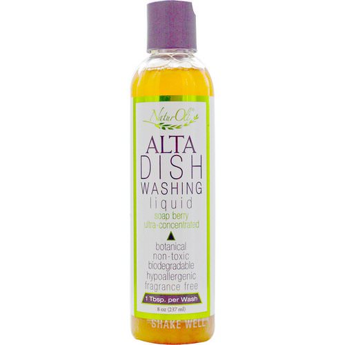 NaturOli, Alta Dish Washing Liquid, Fragrance Free, 8 oz (237 ml) Review
