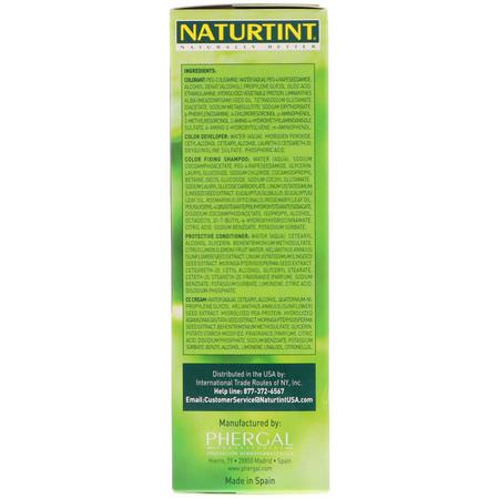 永久, 染髮: Naturtint, Permanent Hair Color, 4G Golden Chestnut, 5.6 fl oz (165 ml)