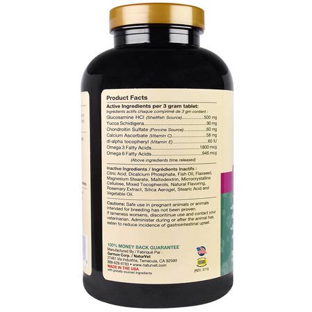 礦物質, 寵物維生素: NaturVet, Glucosamine DS, Maintenance Care, Level 1, 15.8 oz (450 g)