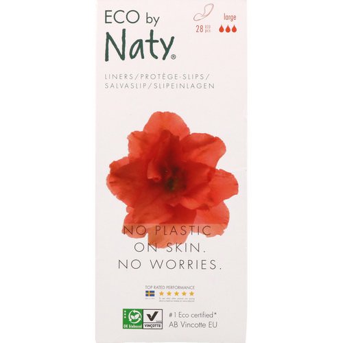 Naty, Panty Liners, Large, 28 Eco Pieces Review