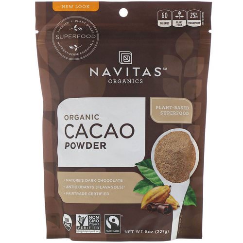 Navitas Organics, Organic Cacao Powder, 8 oz (227 g) Review