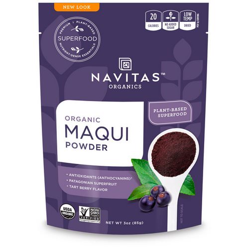 Navitas Organics, Organic Maqui Powder, Tart Berry, 3 oz (85 g) Review