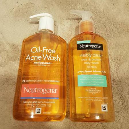 Neutrogena Face Wash Cleansers Salicylic Acid Beauty - 水楊酸, 清潔劑, 洗面奶, 磨砂膏