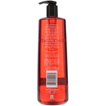 沐浴露, 沐浴露: Neutrogena, Rainbath, Rejuvenating Shower and Bath Gel, Pomegranate, 16 fl oz (473 ml)