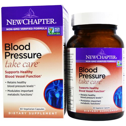 New Chapter, Blood Pressure Take Care, 60 Vegetarian Capsules Review