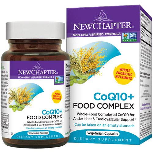 New Chapter, CoQ10 + Food Complex, 60 Veggie Caps Review